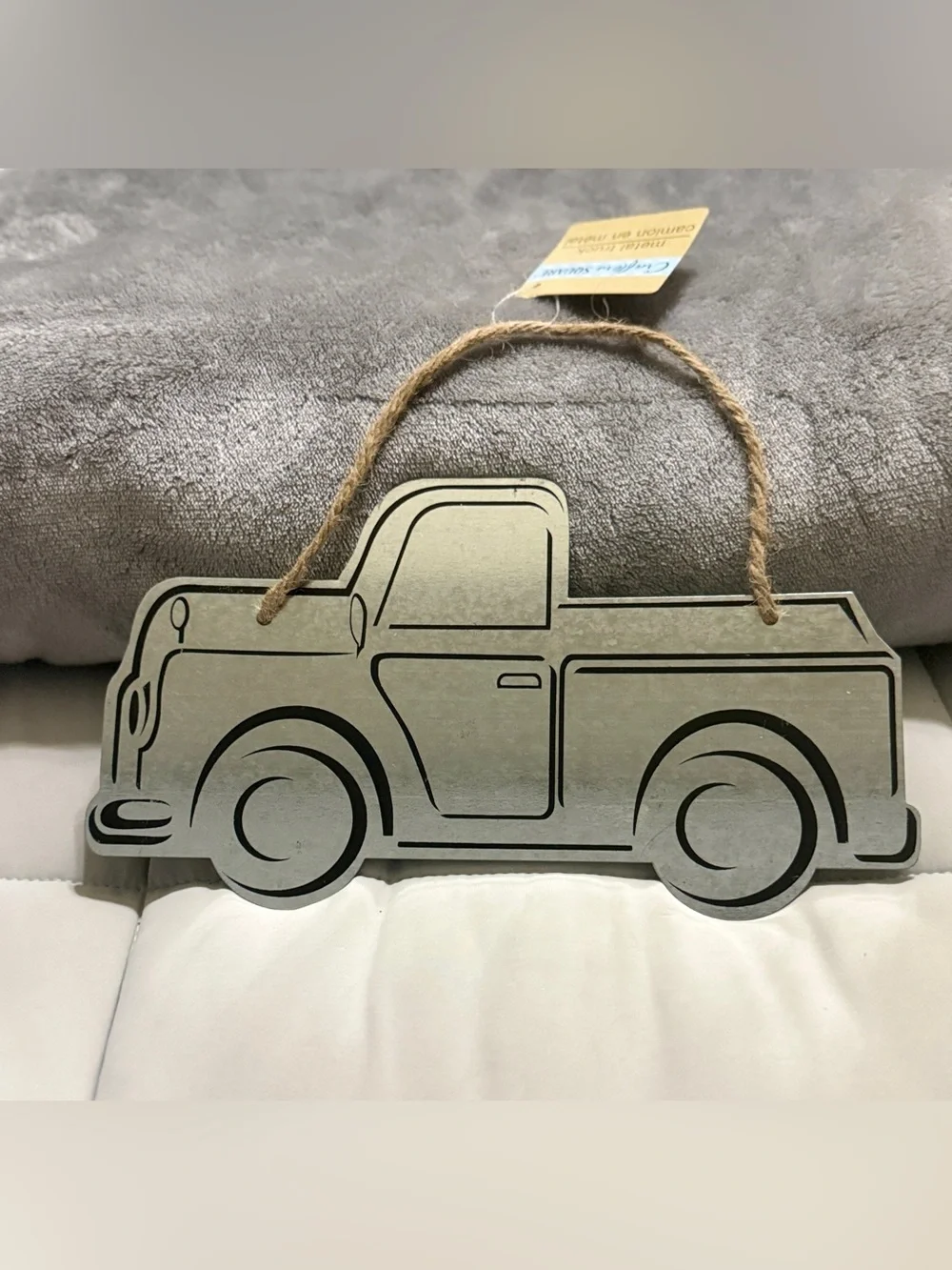 Galvanized Metal Truck